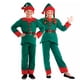 thumbnail image 1 of Fun Shack Disfraz de elfo para niños y niñas, disfraz de elfo festivo para niños, disfraz de elfo festivo, talla grande, 1 of 5