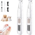 thumbnail image 1 of Rechargeable Pet Hair Trimmer for Dogs, Multifunctional, Waterproof Dog Paw Trimmer with LED Light, 50db Low Noise Cordless Dog Hair Trimmer for Paws Eyes Ears Face, 1 of 14