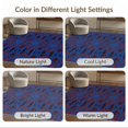 thumbnail image 7 of ODIKA 8'x10' Washable Area Rug Arcade Console Icons Throw Alfombra Video Led Desk Gamer Dice Refined Structured for Dining Room, Large Office, Lounge, Non-Slip Chair-Friendly Mat, 7 of 7