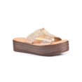 thumbnail image 1 of SANDALIA CUÑA CALZADO DAMA 597 59701015 rosa 26 597 59701015, 1 of 3
