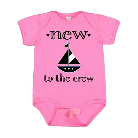 

Inktastic New to the Crew Newborn Gift Baby Boy or Baby Girl Bodysuit