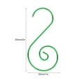thumbnail image 4 of CHRISTMAS S HOOKS MULTI PURPOSE HOLDER DECORATION, METAL, RED GREEN GOLD SILVER,, 4 of 8