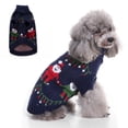 thumbnail image 2 of Suéter para perros, suéter cálido de invierno para perros, ropa para mascotas, suéter para cachorros, suéter para perros pequeños y medianos, suéter para mascotas 237, 2 of 7