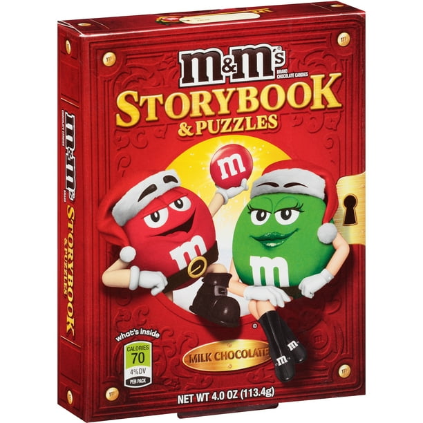 M&amp;M's Storybook &amp; Puzzles Milk Chocolate Candy, 4 Oz. - Walmart.com ...