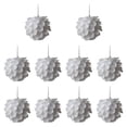 thumbnail image 4 of 10 adornos colgantes para de Navidad, adornos decorativos colgantes de 8 cm, colgantes reutilizables para suministros para fiestas de festivales Pétalo, 4 of 8