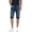 Med Blue - 90080, variant on X RAY Jeans Mens Denim Jean Shorts Slim Look Stretch Casual Knee Legth Hem 12" Inseam