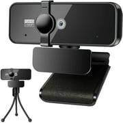 AutoFocus 1080p Webcam with Stereo Microphone,2021 HD USB Web Camera with Privacy Cover for Streaming Online Class/PC