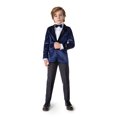 thumbnail image 3 of OppoSuits Deluxe Boys' Blazers BOYS Dinner Jacket - Deep Navy - US 8Y Blue, 3 of 6