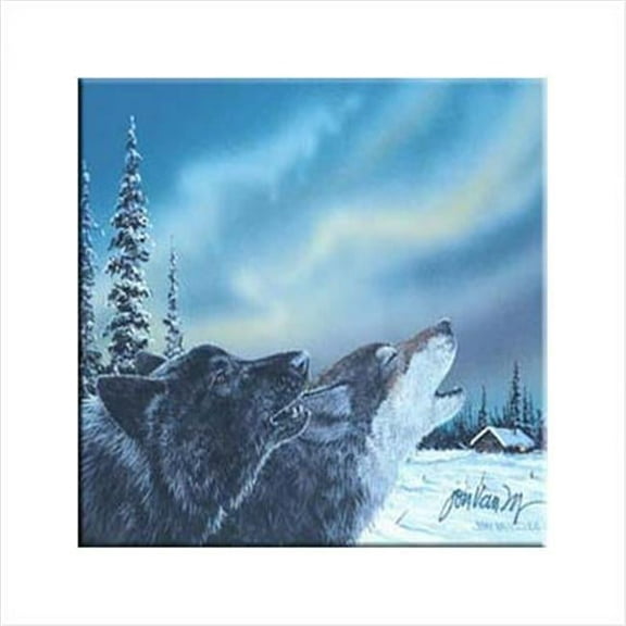 McGowan TT70036 Tuftop Van Zyle Wolf Duet Trivet