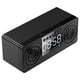 thumbnail image 1 of LX-A10-Reloj de madera Altavoz para computadora Bluetooth-Negro, 1 of 8