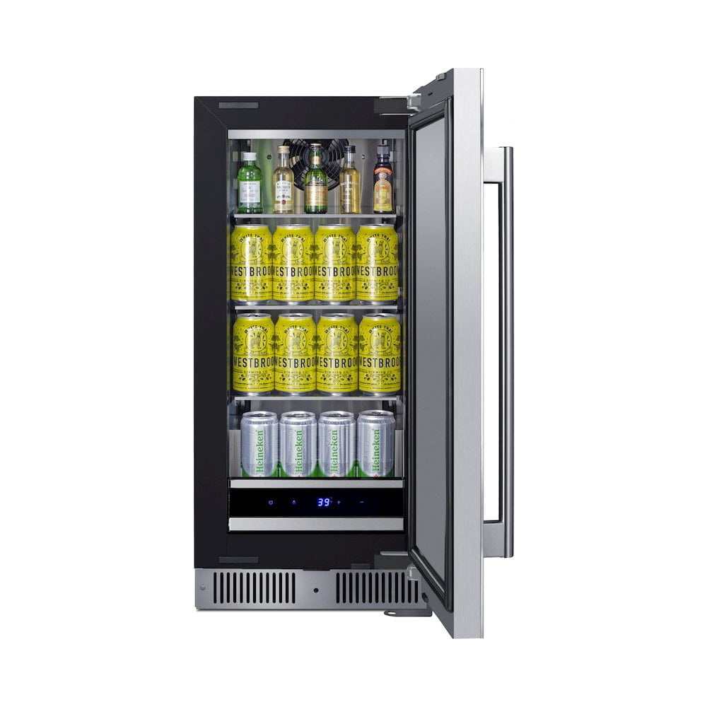 SUMMIT 15" Wide Built-In All-Refrigerator