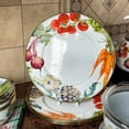 thumbnail image 3 of STP GOODS Vegetable Garden Enamel Serving Plate, 3 of 10