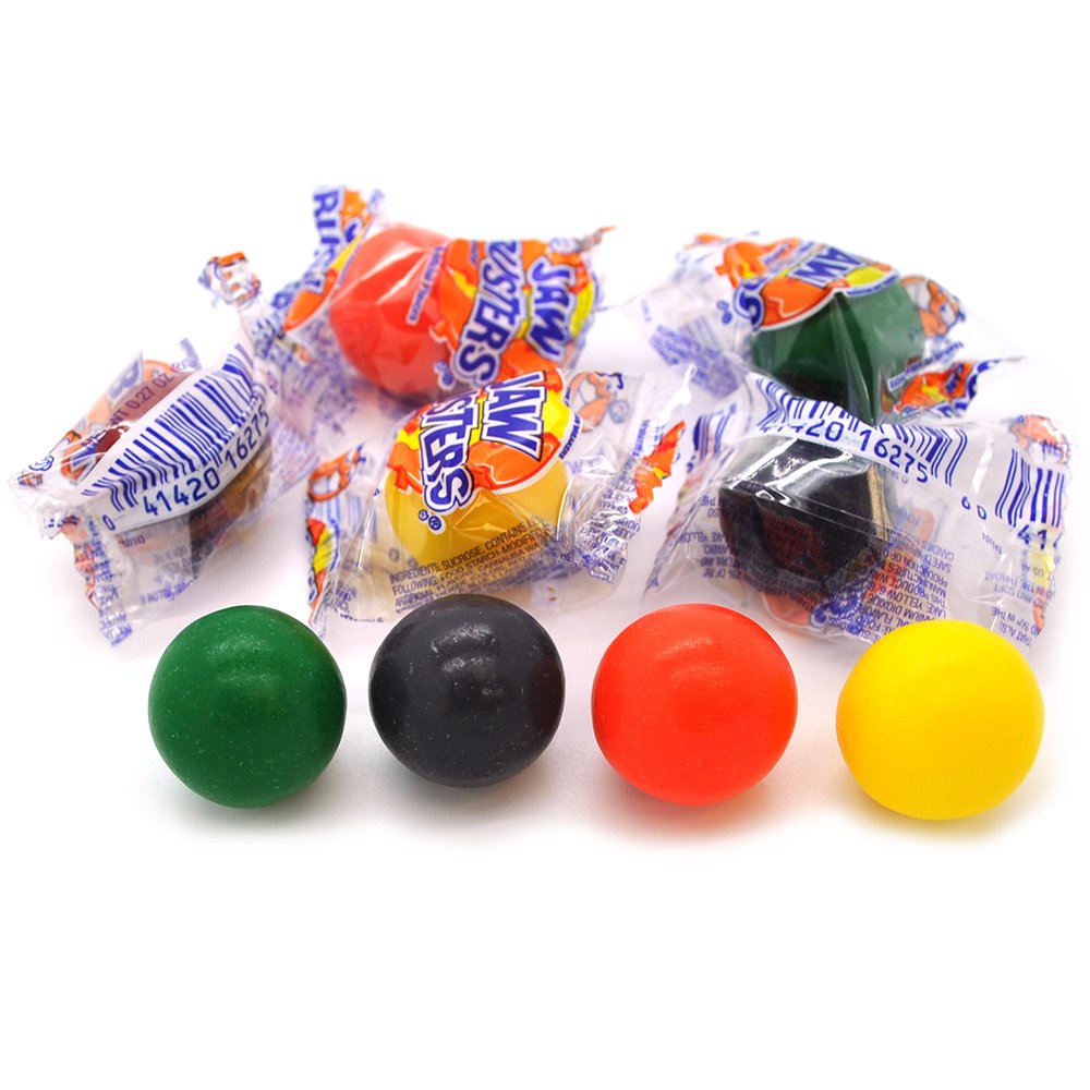 SweetGourmet Jawbreakers Medium Size Wrapped Candy jawbreaker jaw
