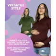 thumbnail image 5 of MISS POPULAR Womens Maternity Hoodie, 5 of 5