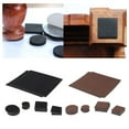thumbnail image 2 of OULII 130 Pcs Balancelles Carrées pour la Maison Brun Foncé, 2 of 7