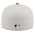 thumbnail image 4 of Men's New Era  Khaki/Red Cincinnati Reds 2024 Fourth of July 59FIFTY Fitted Hat, 4 of 6