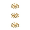 thumbnail image 1 of bedienty 100 Sets Ear Stud Tray Making Findings Earrings Stoppers Bottom Craft Hypoallergenic Earring Accessory Adults Using Gold Color/ 4mm 3Set, 1 of 6
