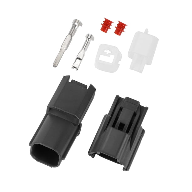 Conector de sensor de horn solenoide de 1 pin Unique Bargains para Honda