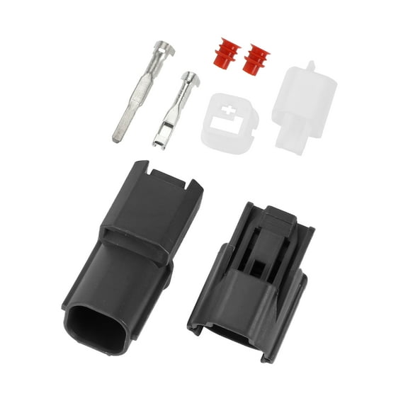 Unique Bargains 1 Pin Solenoid Plug Horn Sensor Connector Plug for Honda