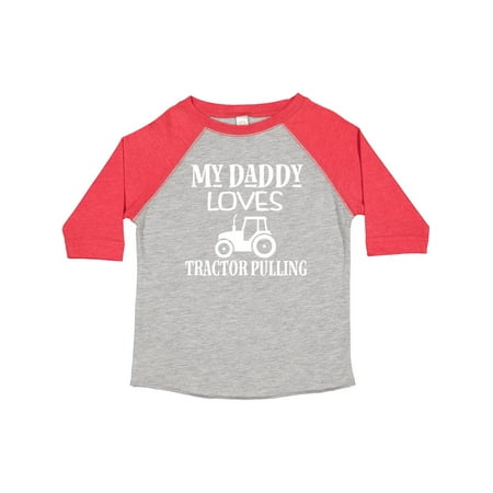 

Inktastic Tractor Pulling Dad Gift Toddler Boy or Toddler Girl T-Shirt