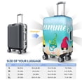 thumbnail image 3 of Salouo Hello Summer Gnome 1 Pattern Travel Dust-proof Suitcase Cover, Softside Suitcase Protector Luggage Cover Protector for 18-32inch ,Not Included Suitcase, 3 of 8