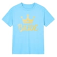 Active Tops Women Casual T Shirt With Bride Logo Letter Print Round ...
