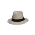 thumbnail image 2 of Top Headwear Style Banded Wide Brim Fedora Hat, Natural S/M, 2 of 3