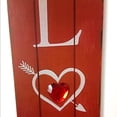 thumbnail image 3 of 1 Pieza licencia de Amor con Cuerda Hermoso de Suministro de Envoltorio preestablecer de rojo Sunnimix Placa colgante de amor de madera, 3 of 8
