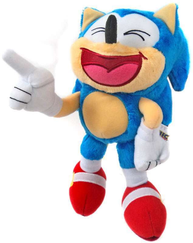 tomy sonic the hedgehog plush