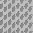 thumbnail image 1 of Ahgly Company Machine Washable Indoor Square Transitional Platinum Silver Gray Area Rugs, 8' Square, 1 of 7