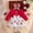 Red A, variant on Swuxness Girls A-Line Princess Dresses Long Sleeve Round Neck Print Comfortable Dress