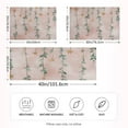 thumbnail image 4 of Pink Tie Dye Leaves with Stars Christmas Satin Pillowcase Envelope Design Pillow Covers 1 Pack Standard Size 20" x 26", 4 of 9