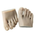 thumbnail image 2 of Practice Fake Foot Model Half Foot Accessory Manicure Tool Professional Foot Mannequin Flexible Soft Durable Nail Practice Foot Mannequin C, 2 of 7