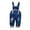 Dark Blue, variant on OFTZID Baby Girls Pants Summer Children'S Jumpsuit Overalls Denim Shorts Boys Wear Trousers for Girl Size 18-24 Months
