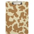 thumbnail image 2 of GZHJMY Cow Clipboards Acrylic A4 Letter Size Clipboards with Metal Clip for Nurses, Students, Teachers, Classroom, Office, 2 of 7