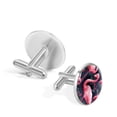 thumbnail image 3 of Flamingo Elegant Suit Accessory: Stainless Steel Cufflink Set for Men's Formal Attire, Dress Shirts, and Special Occasions, 3 of 6
