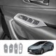thumbnail image 5 of Car Window Glass Switch Frame Panel Trims for Silver, 5 of 5