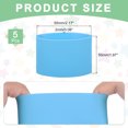thumbnail image 2 of 5Pcs Silicone Rubber Bands Non-slip 3.39 Inch for Art, Blue, 2 of 6