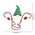 thumbnail image 4 of Christmas Glass Holder Stand Countertop Display for Festive Home Bar, 4 of 6