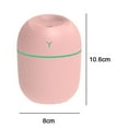 thumbnail image 2 of Portable Mini Humidifier, Small Cool Mist Humidifier, USB Personal Desktop Humidifier style5, 2 of 5