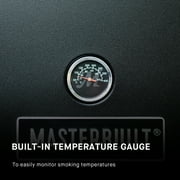 Masterbuilt 30-inch Analog Electric Smoker, Vertical BBQ Smoker, Black