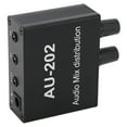 thumbnail image 2 of Mezclador de audio con amplificador, mini mezclador de distribución de audio, mini distribuidor de audio, mezclador de audio con ultra alta capacidad de respuesta, 2 of 9