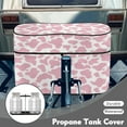 thumbnail image 3 of Yuyamidu Pink Cow Print Propane Tank Cover 30lb, Heavy Duty Camper RV Propane Tank Cover Trailer Travel Accessory for RV, Travel Trailer, Camper, 3 of 8