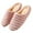 Pink A, variant on KYAIGUO Women Men Slippers for Indoor Outdoor Plush House Slippers Anti-Skid Plush Couples Slides