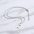 thumbnail image 1 of WHAMVOX 2Pcs Forever Love Heart Necklace Set Friendship Jewelry for Sister, 1 of 8