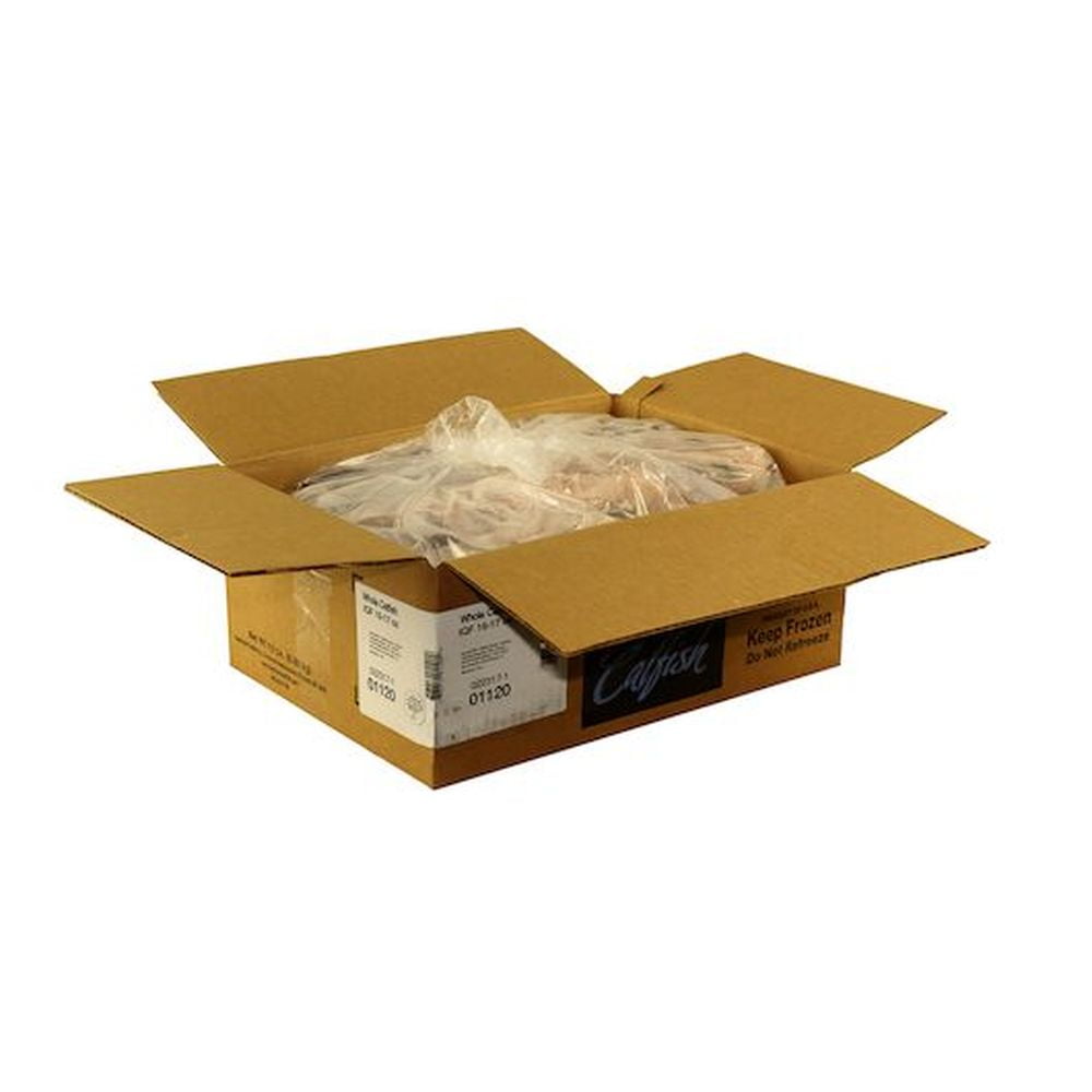Heartland Whole Dressed 15 to 17 Ounce Catfish, 15 Pound