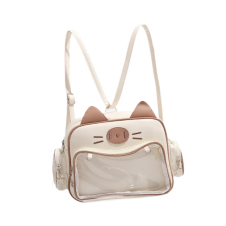 Ita Backpack Crossbody with Clear Display Window - Versatile Anime Purse Large Ita Bag With Insert, Clear Window Display, Kawaii  main image 3