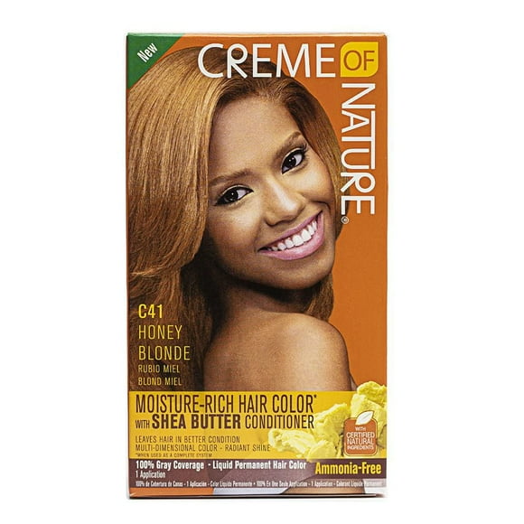 Creme Of Nature Color C41 Honey Blonde Kit