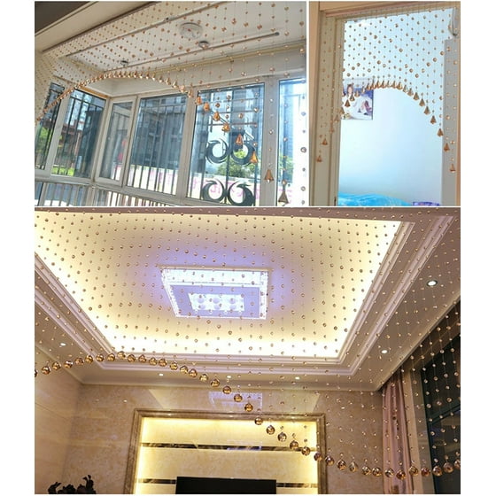 Womail 1 Luxury Gl Beads Door String Tel Curtain Wedding Womail 1 Luxury Gl Beads Door String Tel Curtain Wedding Divider Panel Room Décor
