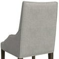 thumbnail image 5 of Picket House Furnishings Marietta Dining Host Chair Set - Gray Fabric in Brown, 5 of 9